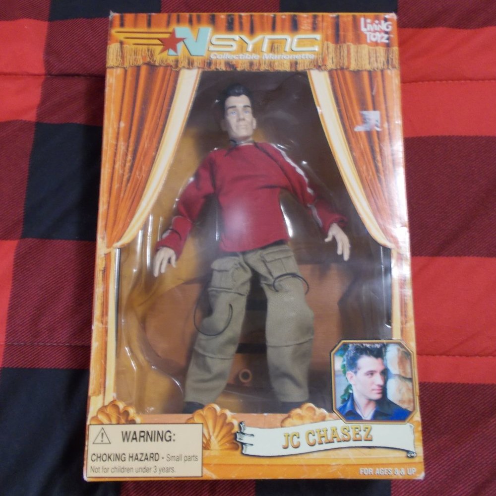 NSYNC J.C. Chasez Doll New In Box Vintage 2000